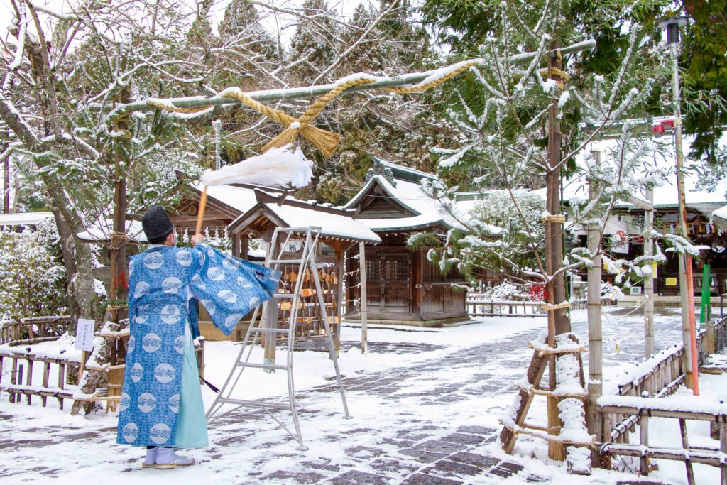 仙台伝統門松奉納式